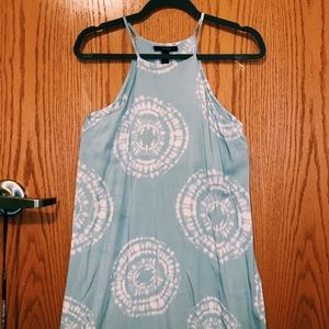 Adorable mini mint green dress